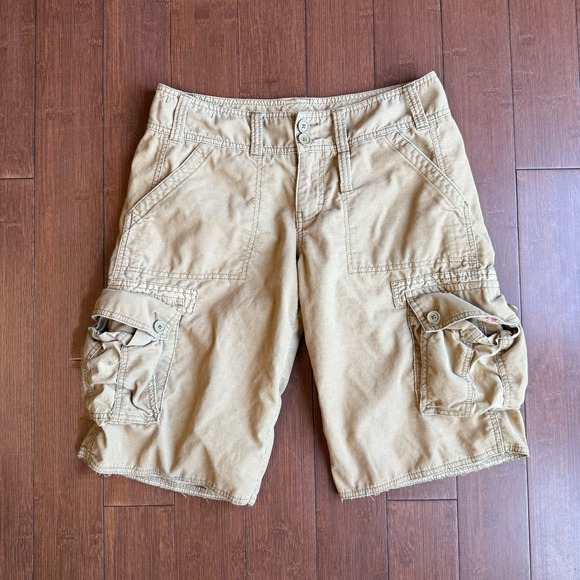 Abercrombie & Fitch Pants - Abercrombie & Fitch Tan Cargo Shorts